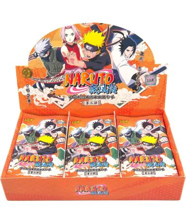 AW Anime WRLD Naruto Ninja Cards Booster Box - Official CCG Collectable Playing Cards - 10 Packs - Flash 10 Packs - Buy Online on SooperMarket.com