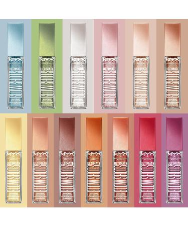 NYX Ultimate Glow Shots Liquid Eyeshadow - Raspberry Rave | Long-Lasting Shimmer with Vitamin C - Buy Online on SooperMarket.com