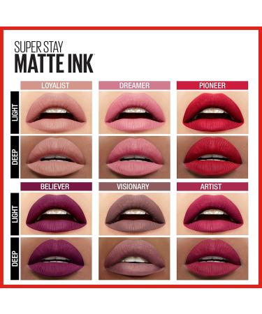 Maybelline SuperStay Matte Ink Liquid Lipstick x Ashley Longshore Kit - 6 Shades 1.02 Fl Oz | International Shipping Available - Buy Online on SooperMarket.com