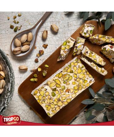 Tropgo Roasted Unsalted Pistachios 180g - Pistachio Nuts in Resealable and Recyclable Tub - Wholesome Trail Mix with Fibre Protein and Essential Minerals - Healthy Snacks for All Ages - Buy Online on SooperMarket.com
