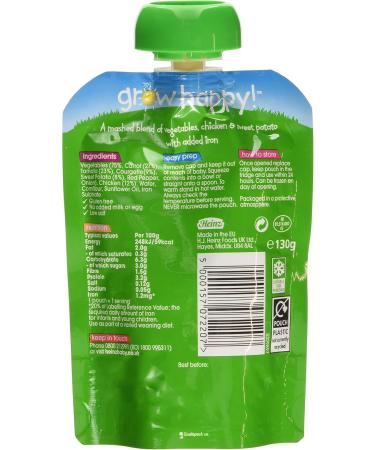 Heinz - Sweet Potato Chicken & Veggies Meal - 130g - Buy Online on SooperMarket.com