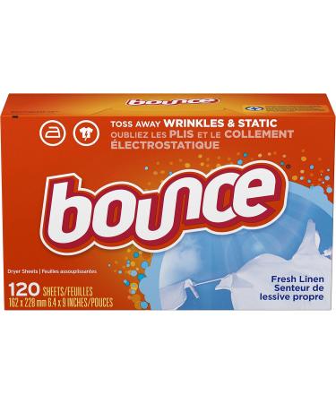 Bounce Fabric Softener Sheets - Fresh Linen Scent | Softens Reduces Static & Freshens Laundry | International Shipping - Buy Online on SooperMarket.com