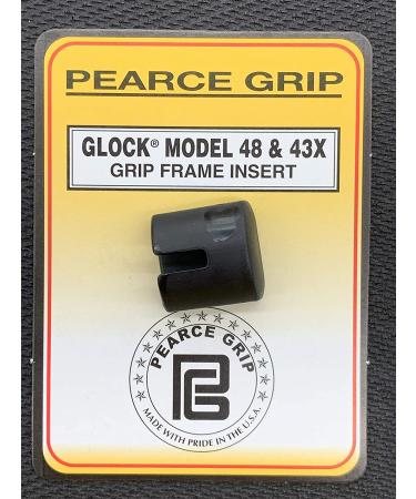 Pearce Grips Frame Insert for Glock 43X/48 - Enhanced Grip and Functionality - Buy Online on SooperMarket.com