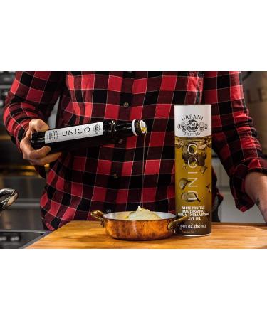 Urbani Truffles Italian White Truffle Extra Virgin Olive Oil - 8.4 Oz - Organic with Real Truffle Pieces - Made in Italy - 8.4 Fl Oz - Buy Online on SooperMarket.com