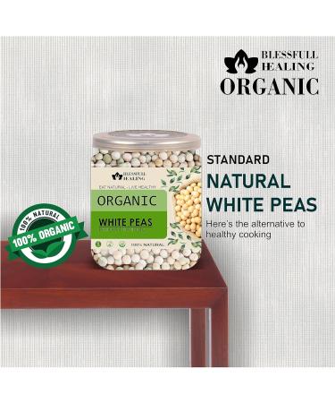 Blessfull Healing Organice White PEAS 1 lb (453 Gram) - Buy Online on SooperMarket.com