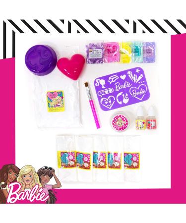 Barbie Make Your Own Bath Bomb Kit by Horizon Group USA | Create Colorful & Cute Multicolored Bombs - Perfect for Kids & Fun Gifts - Buy Online on SooperMarket.com