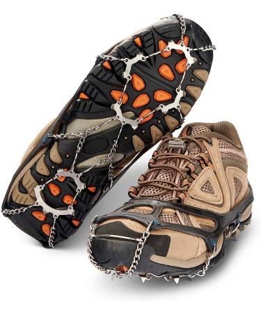 Traverse Heavy-Duty Traction Spikes for Snow and Ice Walking - Large (1 Pair) - Buy Online on SooperMarket.com