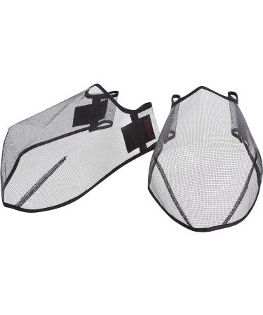 LeMieux Horse Comfort Shield Nose Filter in Black - Fine Mesh - Easily Adjusted - Pack of 2 L Black - Buy Online on SooperMarket.com