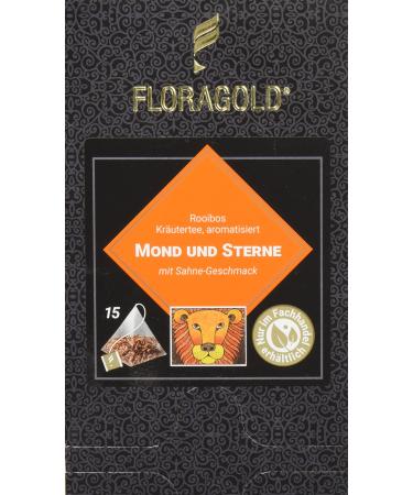 FLORAGOLD pyramid bag rooibos tea moon and stars 1 pack (1 x 45 g) 3 kg (1 pack)