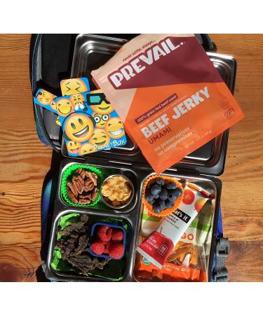 PREVAIL Grass Fed Beef Jerky Snack Packs | Keto, Paleo, Low Sodium | Bulk Umami Beef Jerky (3 Pack, 2.25oz Each) - Buy Online on SooperMarket.com
