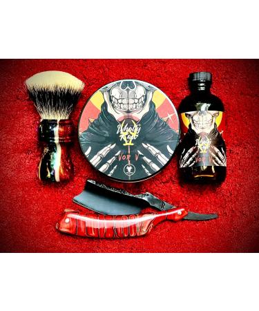 Vor V Tallow Shaving Soap | Donkey & Water Buffalo Milk | Omega 3 & 6 | Leather & Raspberry Scent - Buy Online on SooperMarket.com