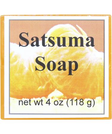 Satsuma Glycerin Soap by Eclectic Lady 4 oz Bar