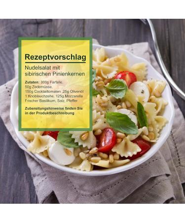 Organic Howa Cedar Kernels - Siberian Pine Nuts (1 kg) | Natural Additive-Free Snack for Cooking & Baking - Buy Online on SooperMarket.com