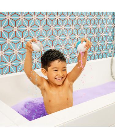 Munchkin Baby Bath Bombs & Toy Donor Set | Fun Water-Dyeing Tablets & Moisturizing Shower Toys for Kids - 20 Bombs & 2 Dispensers - Buy Online on SooperMarket.com