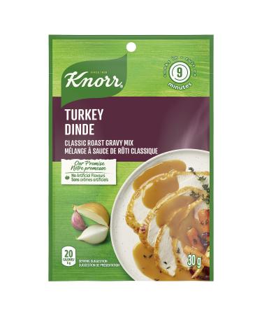 Knorr Gravy Mix for a traditional gravy on roasted meals Turkey Classic Roast no artificial flavours 30 g 24 count