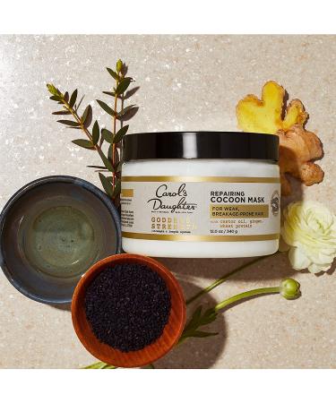 Carol's Daughter Goddess Strength Repairing Hair Mask 12 Oz - Hydrating & Moisturizing with Castor Oil - Buy Online on SooperMarket.com
