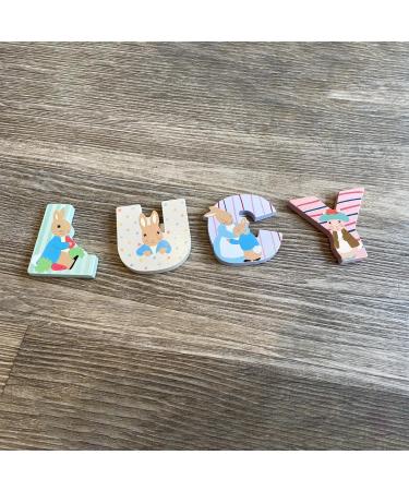 Peter Rabbit Wooden Letter R by Orange Tree Toys - Alphabet Animal for Personalized Baby Name, Nursery Decor & Toy Box, Boys Girls Bedroom Wall Decor - Buy Online on SooperMarket.com