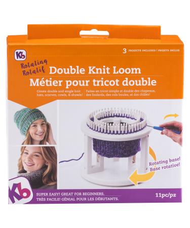 Authentic Knitting Board Rotating Double Knitting Loom