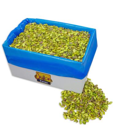 Setton Farms Premium California Raw Pistachio Halves, Bulk Pistachio Split Kernels, Bulk Raw Pistachio Pieces, 5lb Bulk Case, Chopped Pistachios for Baking and Cooking, Green Pistachios Pieces