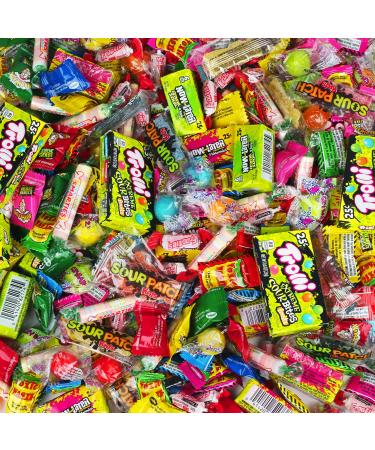 Sour Party Mix Candy Bulk - 3 LB - Warheads, Sour Patch, Cry Baby Gumballs & More! - Buy Online on SooperMarket.com
