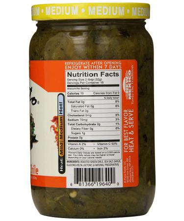 El Pinto Medium Roast Chopped Green Chile (16 oz 6 Pack) - Authentic New Mexico Hatch Chile - Buy Online on SooperMarket.com