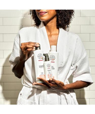 Nioxin System 3 Shampoo & Conditioner Prepack for Color Treated Hair - 33.8 fl oz with Light Thinning Pumps - Buy Online on SooperMarket.com