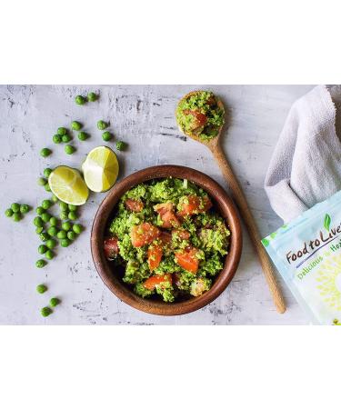 Organic Whole Dried Green Peas 2 Pounds | Non-GMO Green Vatana Vegan Kosher Bulk | Rich in Protein & Fiber | Ideal for Green Curry, Stews, Salads, Pea Soup | 2 lb Pack - Buy Online on SooperMarket.com