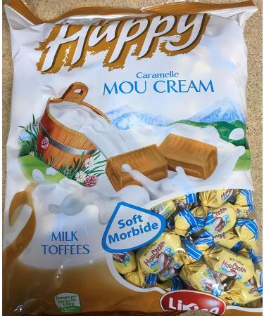 Liking Italian Sweets Mou Creams Milk Toffees 1 kg - Buy Online on SooperMarket.com