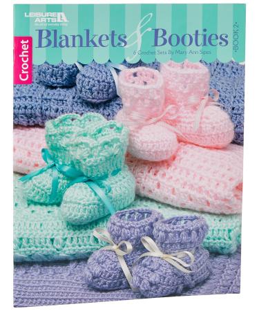 LEISURE ARTS-Blankets & Booties, Book 2