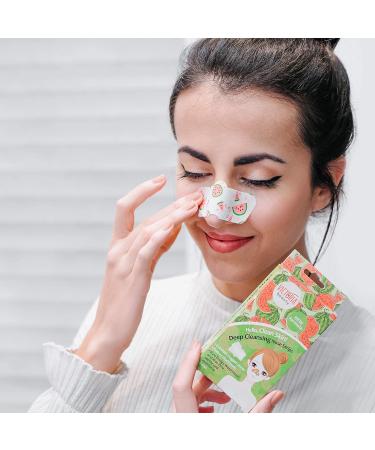 Watermelon Aloe Vera Nose Pore Strips - Blackhead Remover with Witch Hazel Extract (6 Strips) - Buy Online on SooperMarket.com
