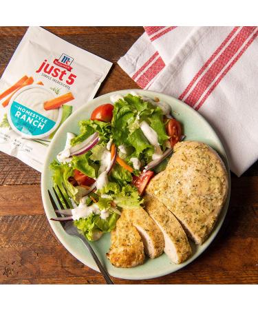 McCormick Homestyle Ranch Dip & Dressing Mix â€“ Just 5 Simple Ingredients, 1.25 oz - Buy Online on SooperMarket.com