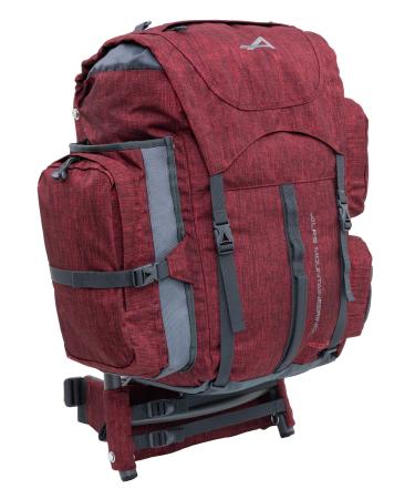 ALPS Mountaineering Rock 34L, Heather Red/Gray, 34 Liters