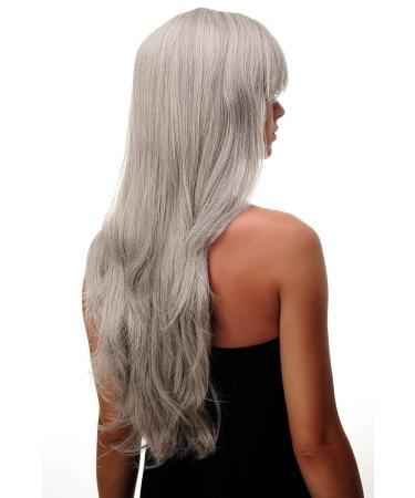 Buy WIG ME UP Grey Silver Black Long Straight Wig 70cm | Sexy Long-Haired Hairstyle | International Shipping Available - Buy Online on SooperMarket.com