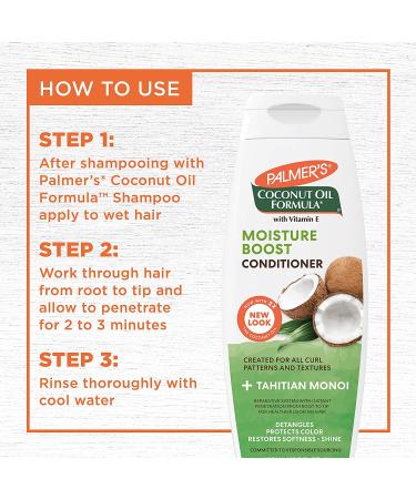 Palmer's Coconut Oil Formula Conditioner 13.5 oz - Moisture Boost with Vitamin E - Buy Online on SooperMarket.com