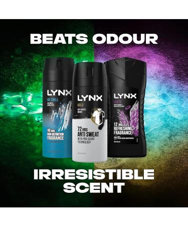 LYNX All Stars Trio & Body Scrub Gift Set body wash body spray & anti-perspirant perfect for his daily routine 3 piece - Buy Online on SooperMarket.com