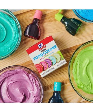 McCormick Neon Food Colors & Egg Dye 1.5 fl oz - Vibrant Assorted Shades - Pack of 1 - Buy Online on SooperMarket.com