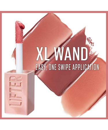 Maybelline New York Lifter Gloss No. 006 Reef - Hydrating Lip Gloss with Hyaluronic Acid for Full Lips | 5.4 ml - Buy Online on SooperMarket.com