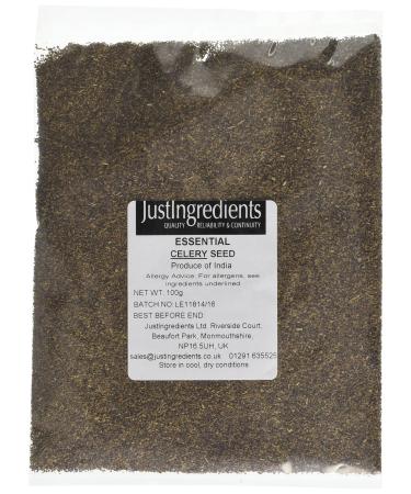 JustIngredients Essentials Celery Seeds 100 g Celery Seeds 100 g 100 g (Pack of 1)