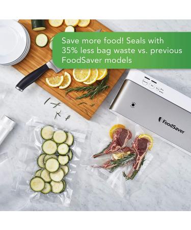 FoodSaver Compact Vacuum Sealer Machine - Airtight Food Storage & Sous Vide, White - Buy Online on SooperMarket.com