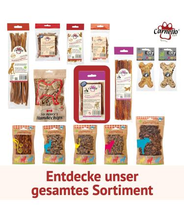Carnello Puppy Treats - Grain-Free Chewing Bones & Dog Snacks (3 x 60g Pack) - Healthy Chicken Flavor - Buy Online on SooperMarket.com
