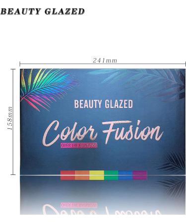 39 Colors Rainbow Eyeshadow Palette - Matte, Shimmer, Metallic, Vegan, Highly Pigmented Makeup Set - Buy Online on SooperMarket.com