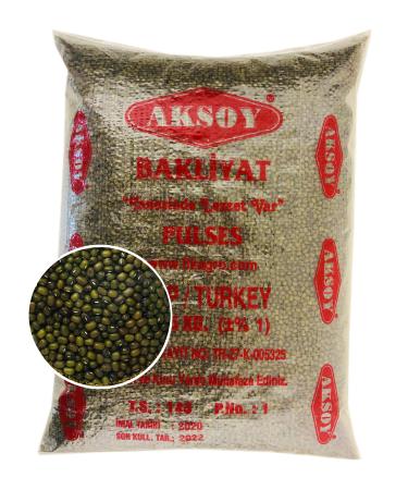 AKSOY Mung Beans - Rich in Protein & Fiber 5KG 5.0 Kilograms
