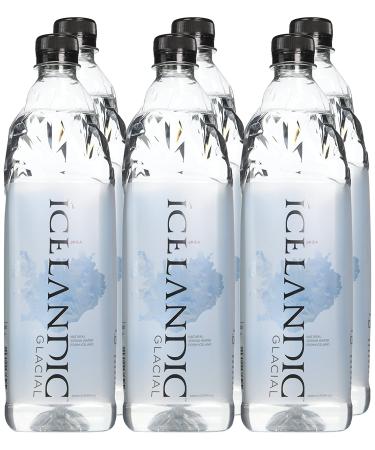 Icelandic Glacial Natural Spring Alkaline Water - 33.81 Fl Oz (Pack of 6) | Pure & Refreshing - Buy Online on SooperMarket.com