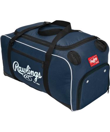 Rawlings | COVERT Duffle Equipment Bag | Baseball/Softball | Multiple Styles Navy Blue