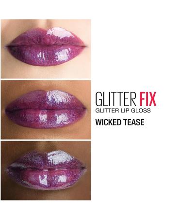 Maybelline Lip Studio Glitter Fix Glitter Lip Gloss - Wicked Tease 0.17 fl. oz - Buy Online on SooperMarket.com