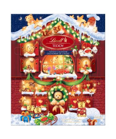 Lindt TEDDY Augmented Reality Chocolate Advent Calendar 2024 200g Chocolate Advent Calendar 2024 for Kids Advent Calendar for Adults Christmas Candy Christmas Chocolate