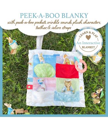 Beatrix Potter Peter Rabbit Gift Set - On The Go Blanky, Stuffed Animal Rattle, Teether - Buy Online on SooperMarket.com