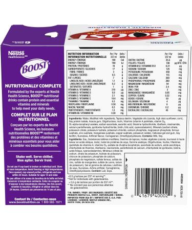 BOOST Diabetic Nutritional Supplement Strawberry 237 ml - Buy Online on SooperMarket.com