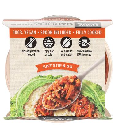 Kitchen & Love Moroccan Vegetable Harissa Cauliflower Quick Meal - Single Pack - Buy Online on SooperMarket.com