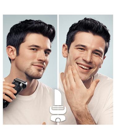 Braun Series 8 8467cc Electric Razor for Men with Precision Trimmer - Galvano Silver - Buy Online on SooperMarket.com